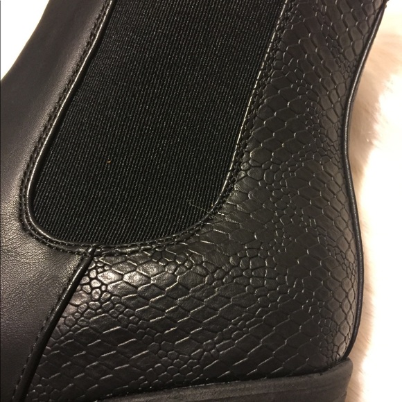 FAUX LEATHER ANKLE BOOTS - Picture 3 of 8